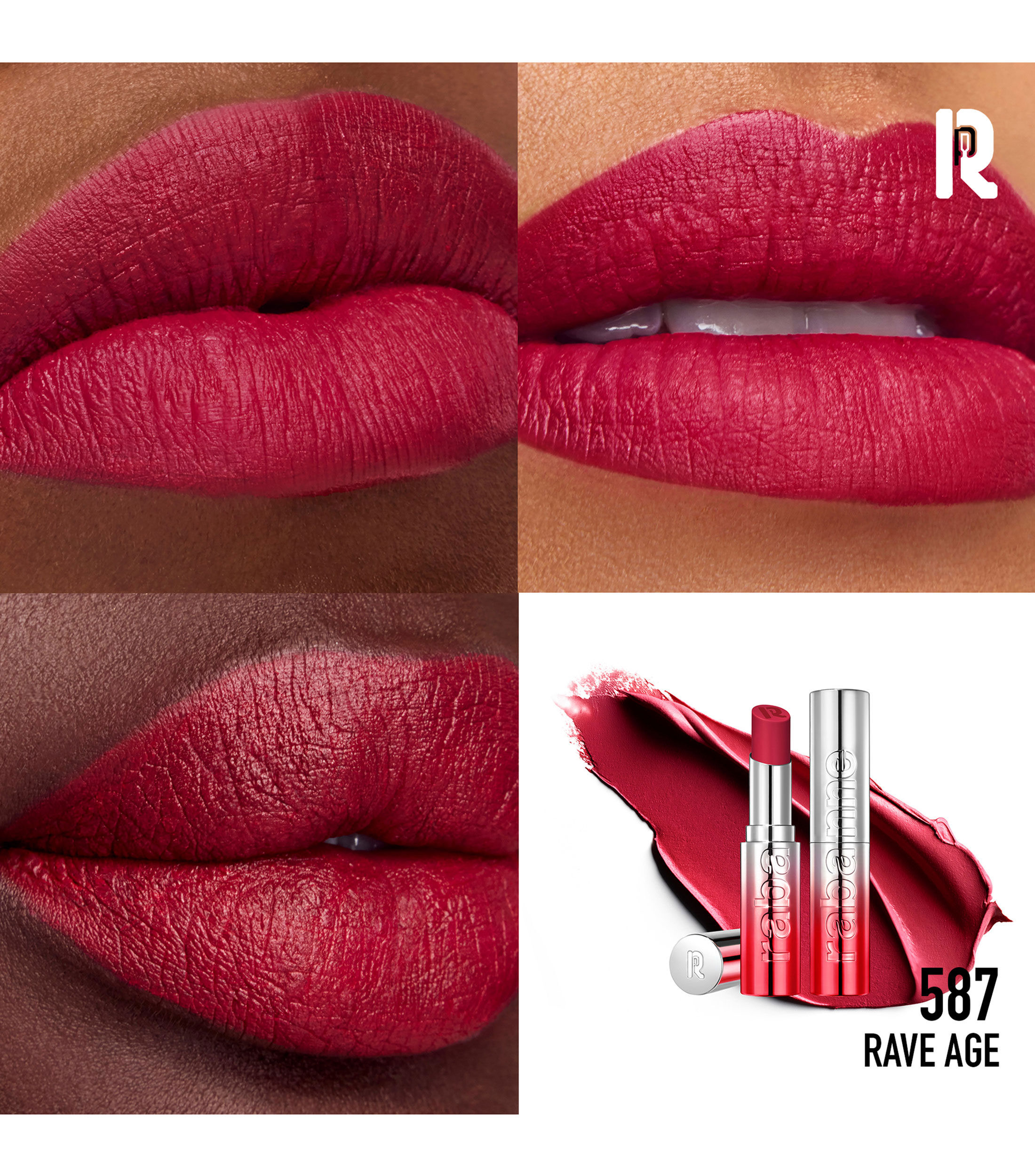 Labial efecto Mate Famous Lipcolor, 3 gr